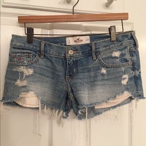 Hollister Distressed Jean Shorts - 3